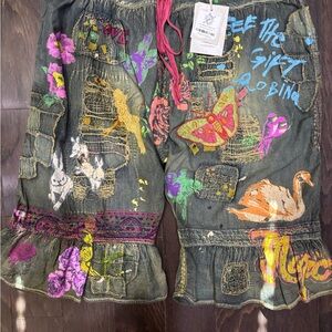 Magnolia Pearl Multicolor Artistic Women bloomersPristine Cond, Nvr worn, wtags